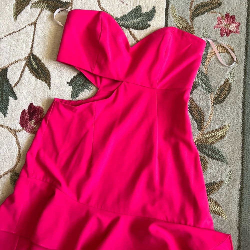 NBD x NAVEN pink dress